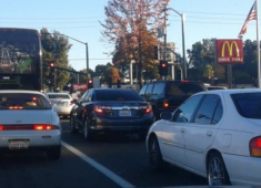 During commute hours, 25 to 40 percent of the traffic on Hayward arterials is contributed to motorist that are driving through Hayward to avoid regional congestion on freeways.